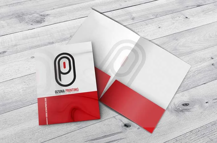Presentation Folder Printed in New York